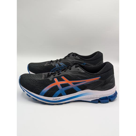 ASICS GT-1000 Mens Size 10 Black/Orange/Blue Running Shoes Sneakers main image 5